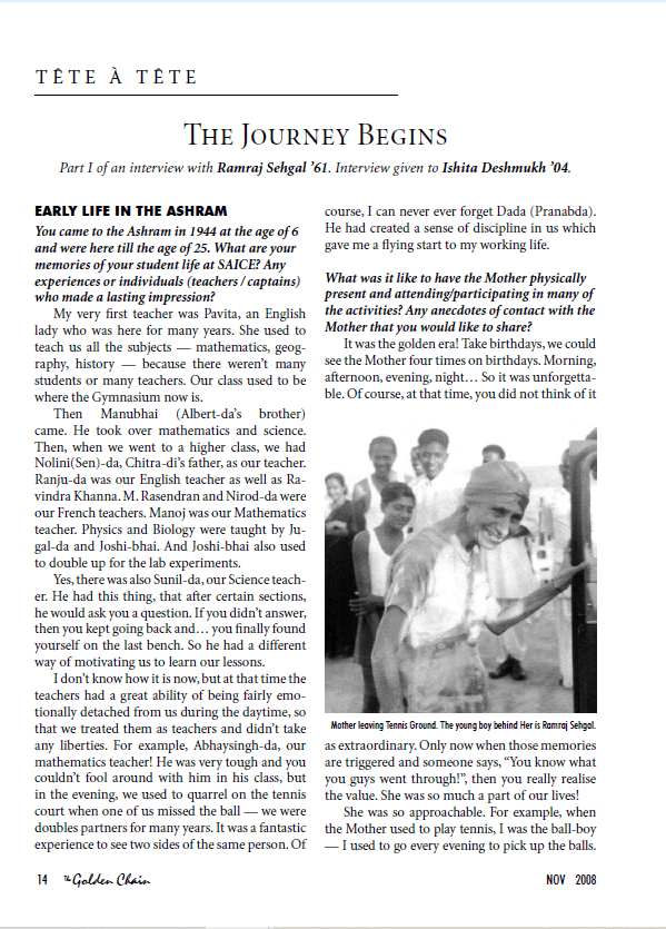 Rambhai Interview Part 1 - PG 1