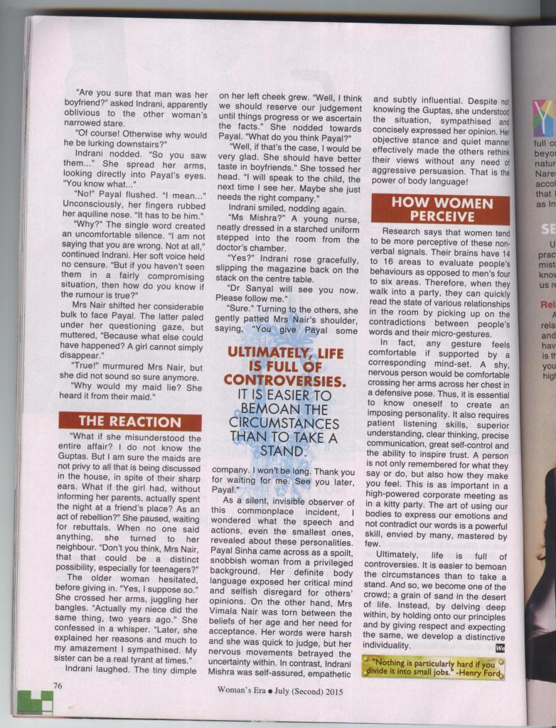 Women's Era - 2016 - PG 3