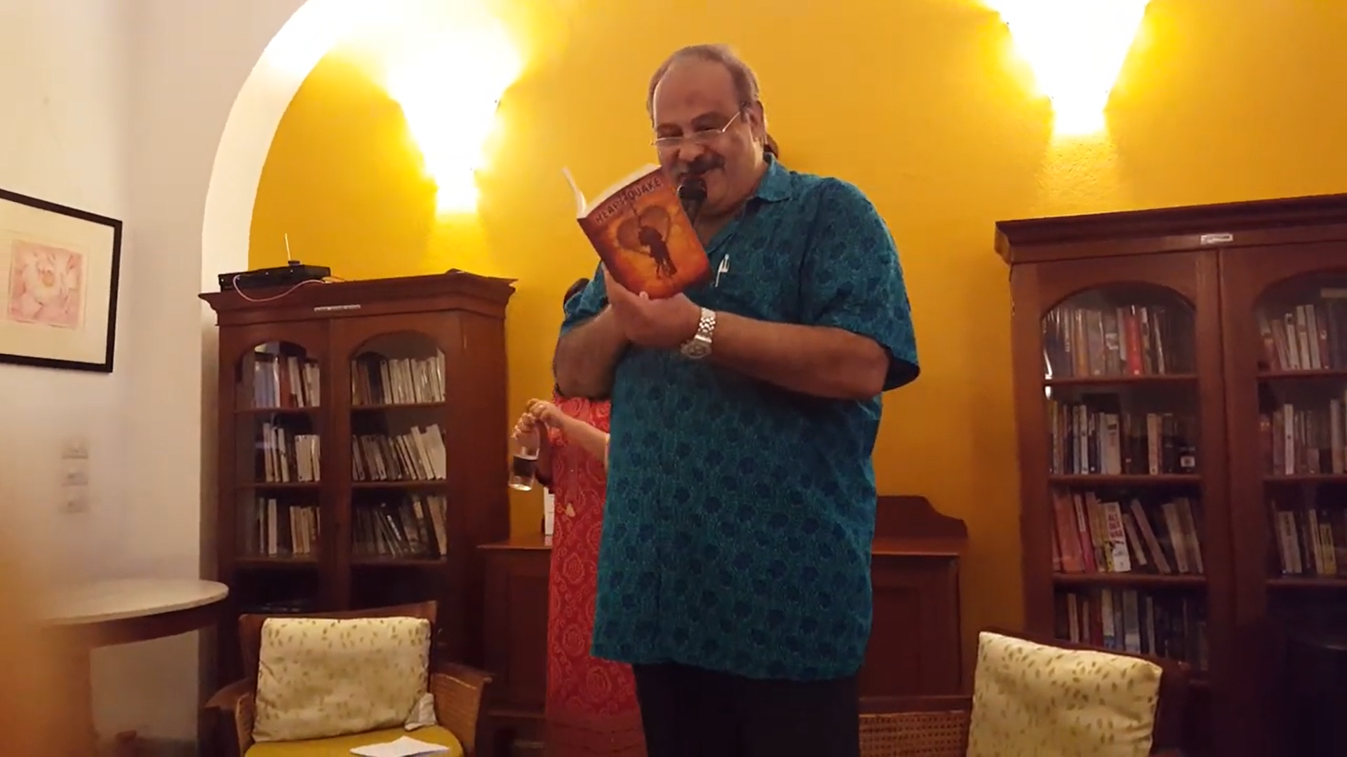 Heart Quake – Book Launch – Reading an&nbsp;Excerpt